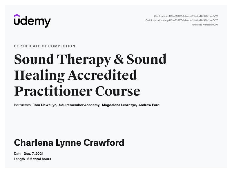 Sound Therapy Diploma